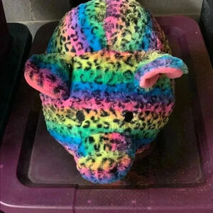 Ty Rainbow Leopard Plush Toy